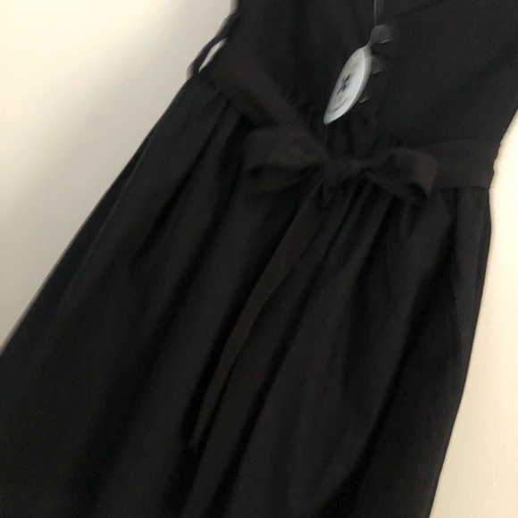 2pc Beautiful NWT Binx Girls Designer Black Party Dress Painted Houses SIZE 6 - Picture 10 of 12